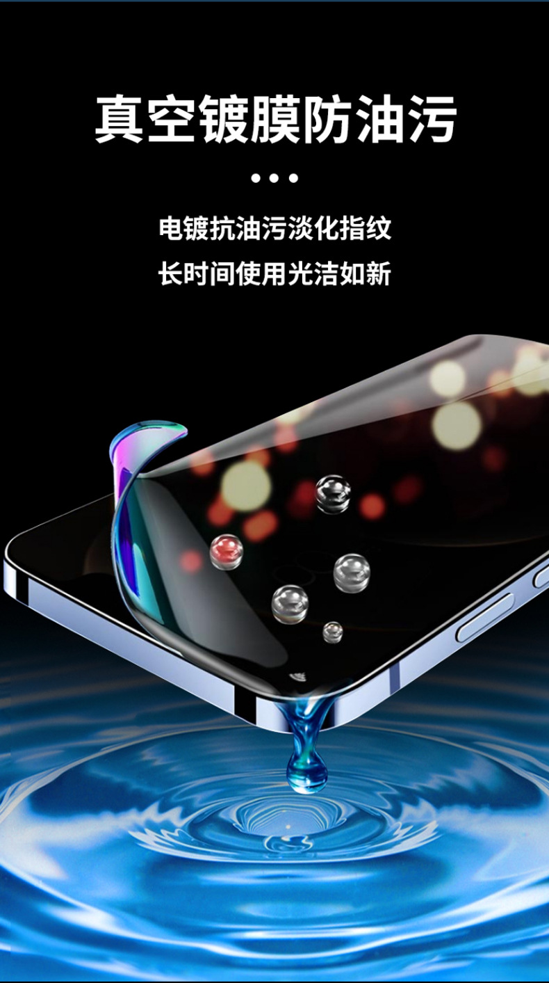 Applicable 13 water condensation film, Apple 12 protective film, iphone14pro soft film, Apple 15 phone 16 film pic 8