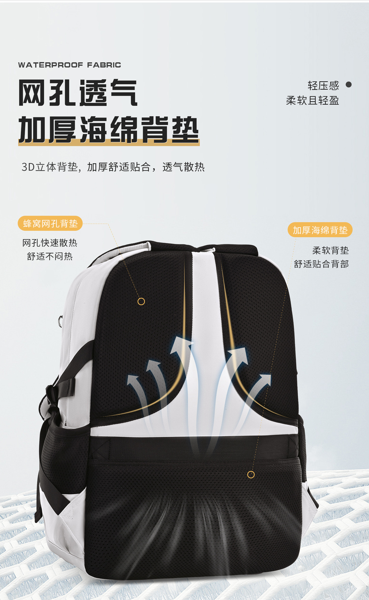 2025 New model of schoolbag for primary and junior high school girls, reducing burden and protecting spine, large capacity for high school girls, ultra-light for boys pic 13