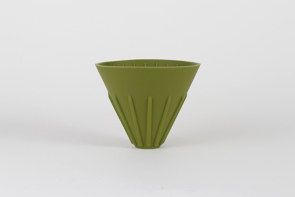 Food-grade silicone outdoor portable coffee filter cup, household drip filter, hand-brewed coffee filter cup pic 7