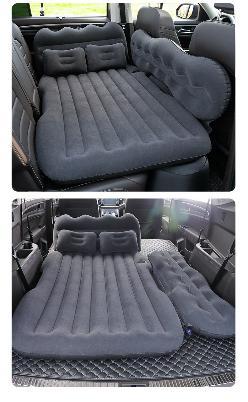 工厂车载充气床家用轿车充气床垫加大档山峰款汽车后排气垫床批发详情18