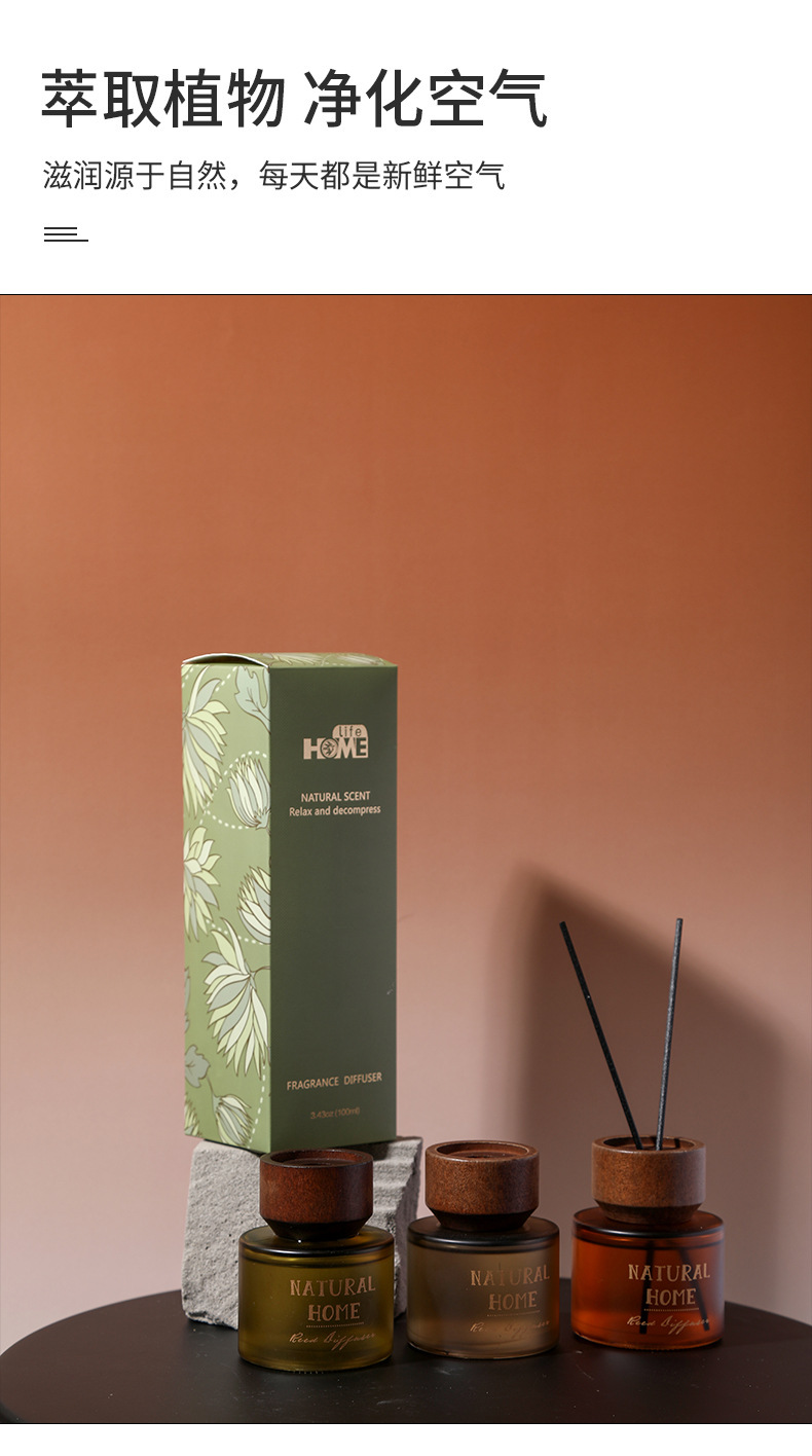 Indoor decorative items, aromatherapy, home fragrance, rattan for long-lasting diffusion, bedroom essential oil, niche gifts pic 6