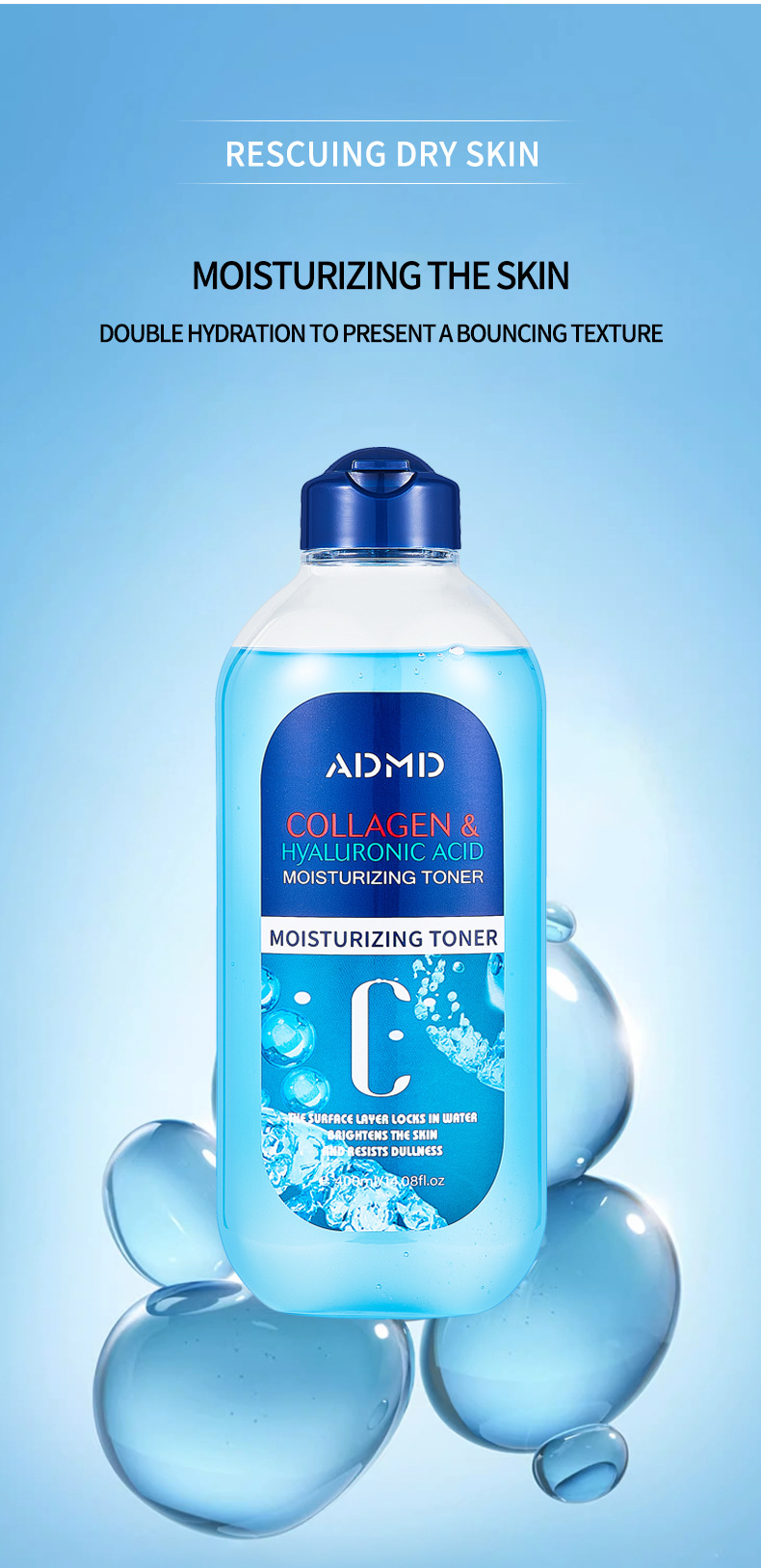 【 Cross-border Exclusive 】ADMD Collagen Toner Hydrating Moisturizing Toner Wholesale Cross-border Skin Care Products pic 4