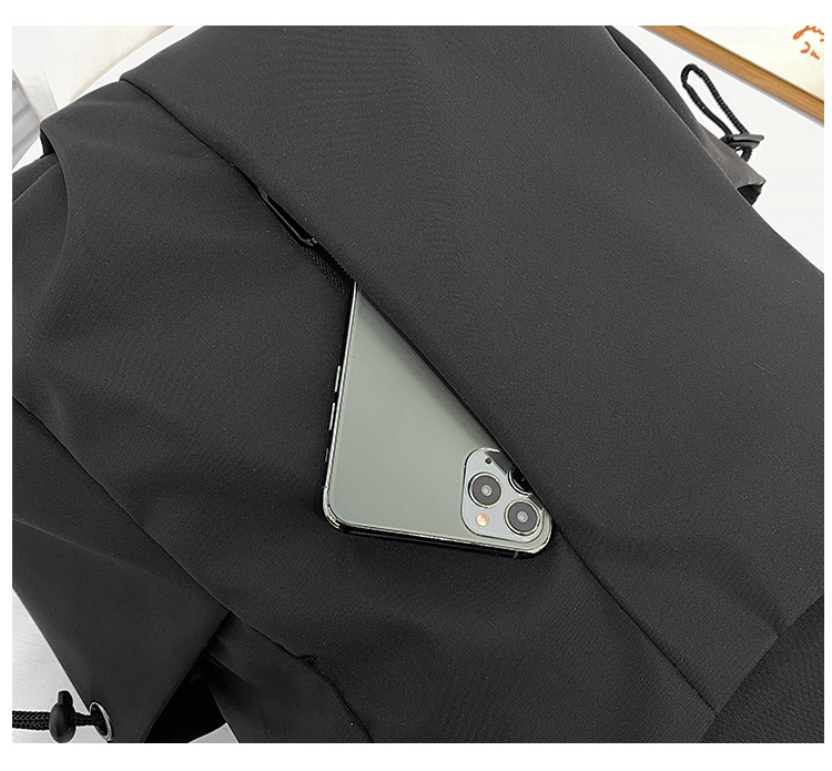 跨境新款双肩包大容量男女学生书包简约休闲短途出差商务电脑包详情6