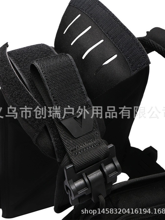 跨境户外战术背心快拆可调节快拆战术马甲特勤装备作训外贸MOLLE详情9