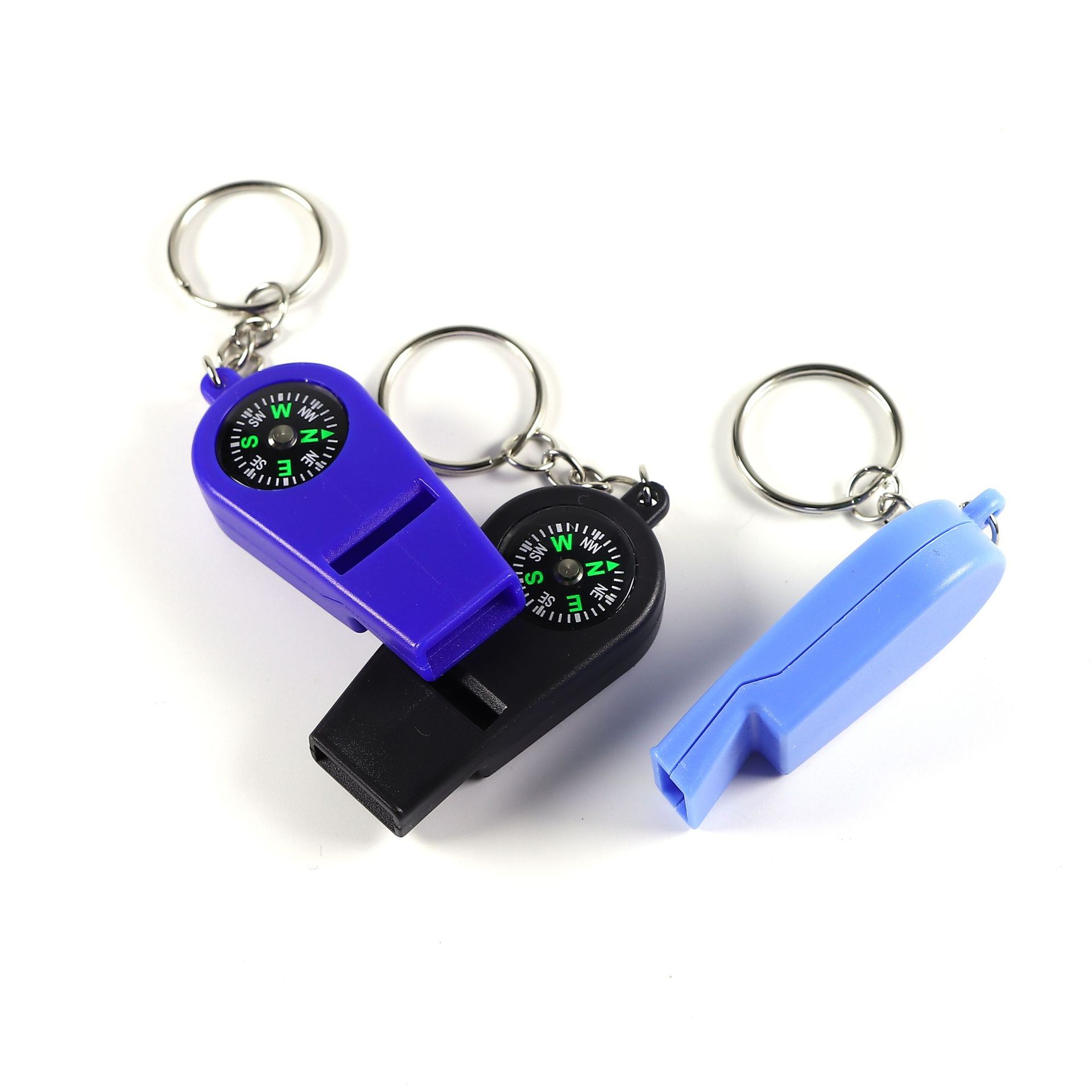 新款迷你多种颜色可选便捷可挂钥匙扣2合1口哨车用家用户外指南详情4