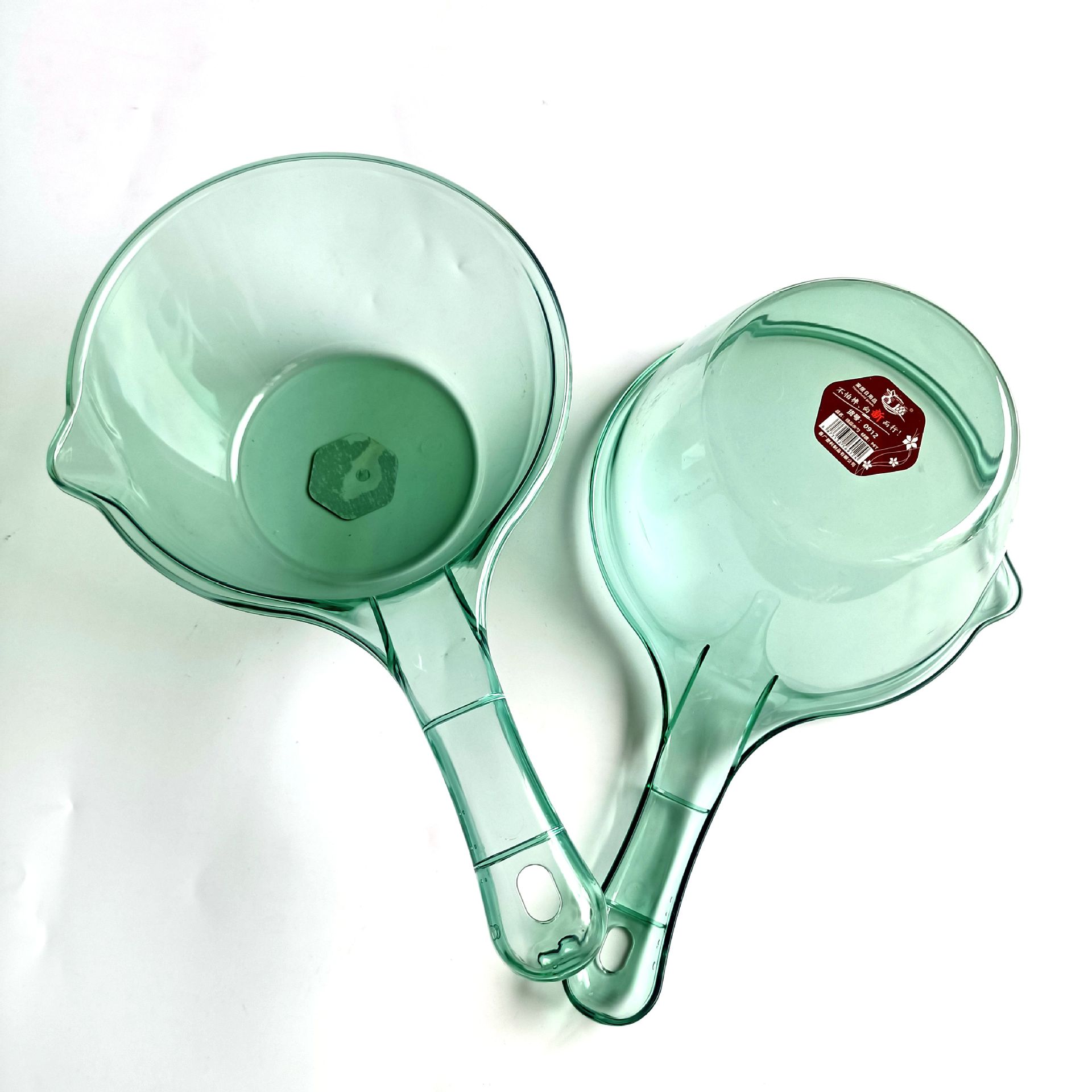 【 Zone 2-2 】 Crystal water spoon 200 yuan per box, 2 yuan store large water ladle, transparent plastic water ladle, water spoon, thickened plastic water spoon that is not easy to break, household kitchenware pic 5