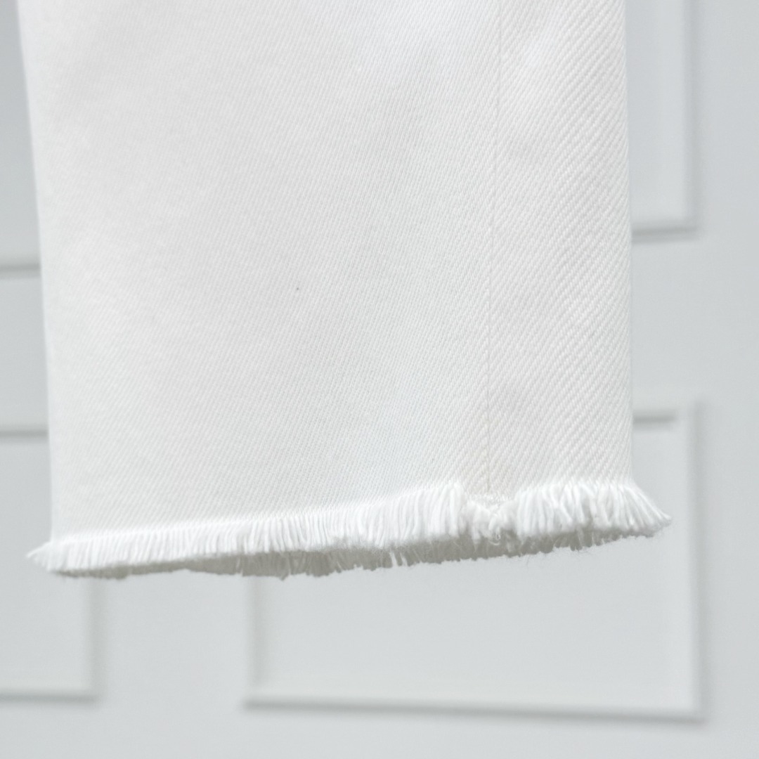 男士白色牛仔裤工作牛仔裤男款系带休闲牛仔裤摆摊用小商品详情12