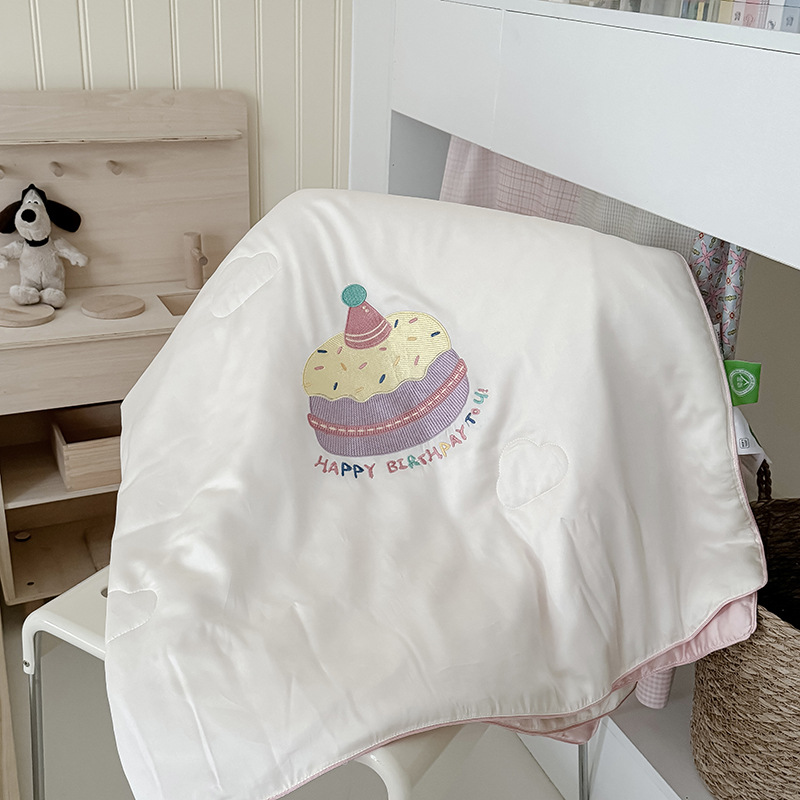 A类亲子款60支兰精天丝儿童夏被婴幼儿空调夏凉被午睡学生薄被子详情36