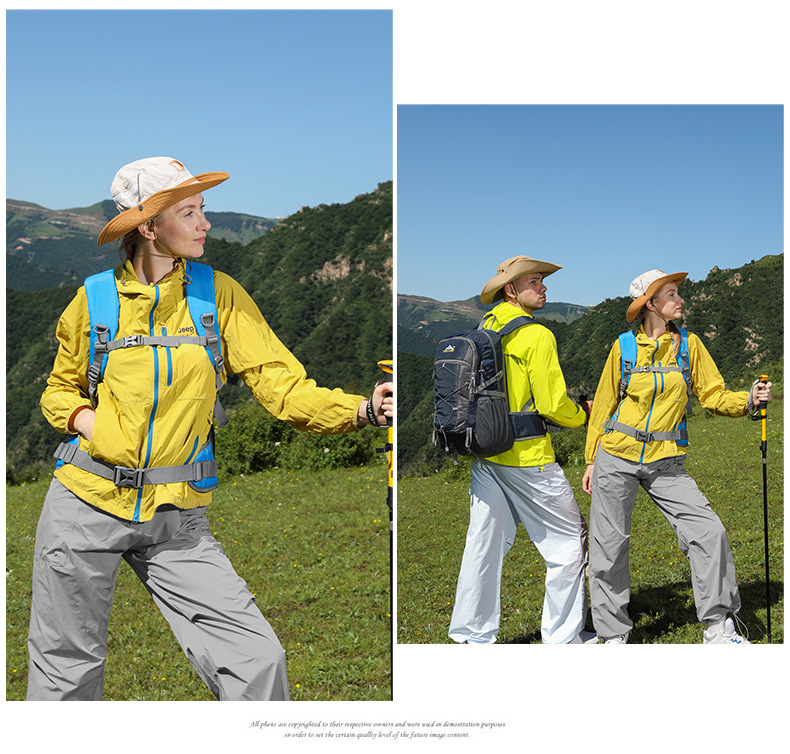 New fashionable outdoor mountaineering large-capacity lightweight hiking fitness travel bag, simple backpack for junior and senior high school students pic 18