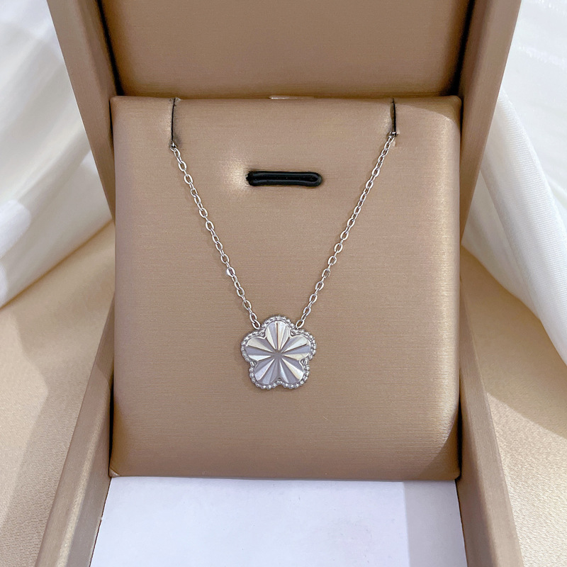 【通体钛钢】炉内真金电镀保色好冷淡项链女ins网红锁骨链配饰品详情38