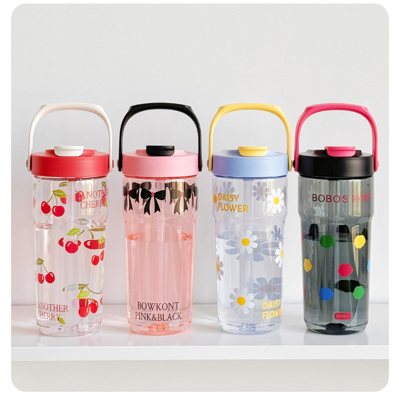 Cute car straw water cup for girls, high appearance level, large capacity, 2025 new model for students, adults, summer portable cup pic 16