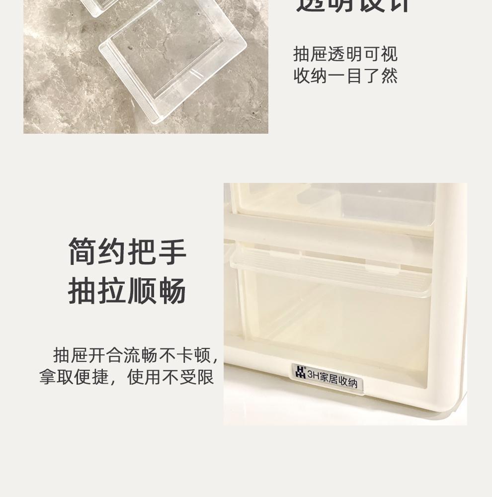 抽屉式零件盒收纳柜箱家用分格塑料透明工具盒收纳物料盒子大容量详情15
