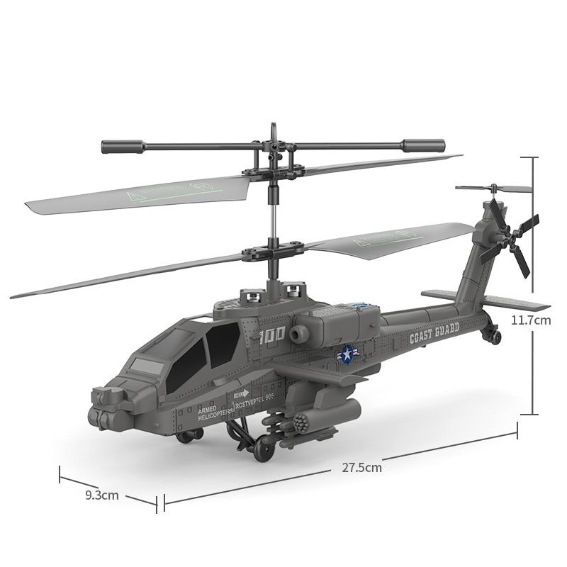 Cross-border new product XK1 Apache fighter jet armed aircraft 3.5-ton fixed-altitude remote-controlled helicopter Children's toy pic 39