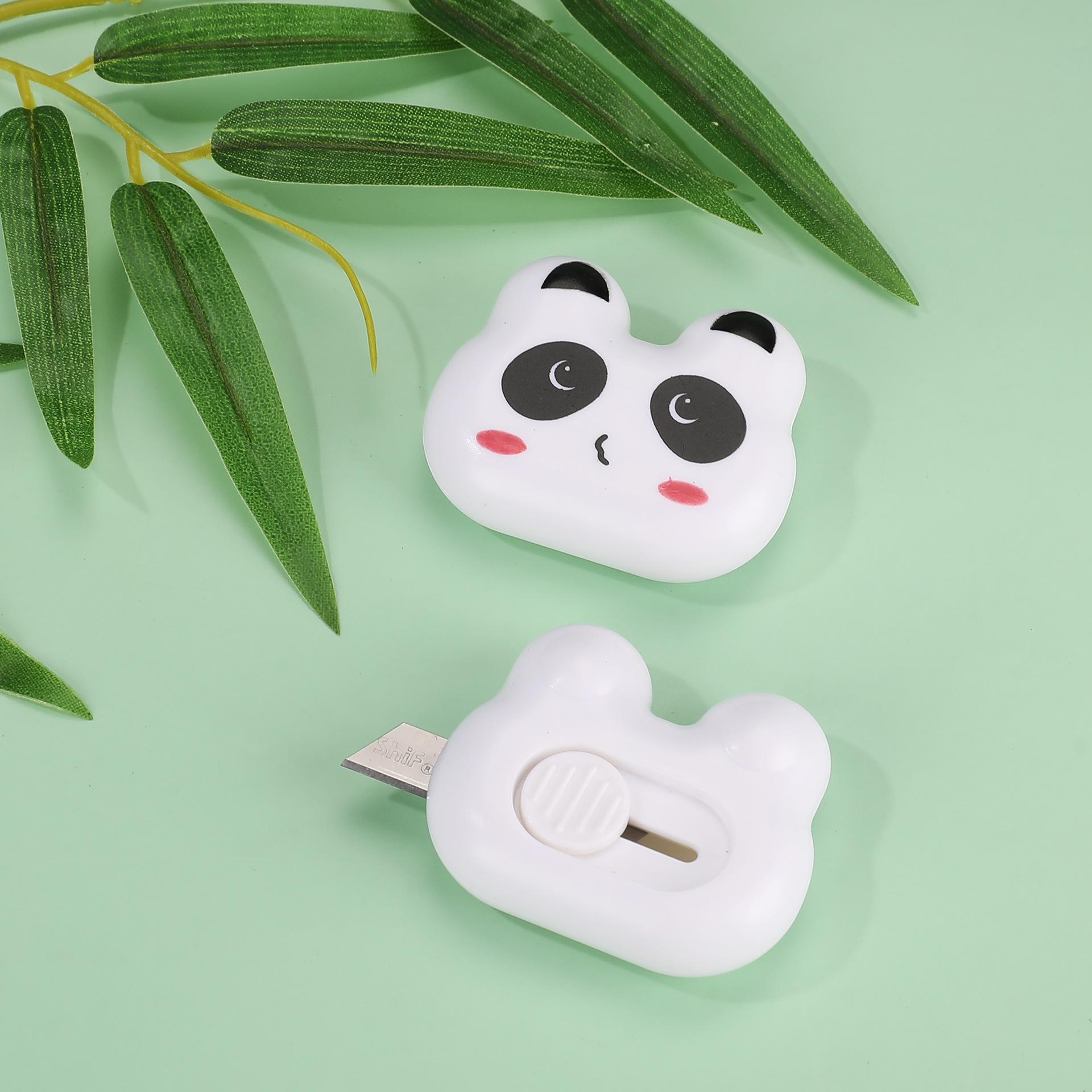 Pioneer 8173 Panda Mini Utility Knife, ins Express package opening, Student handicraft art homework, Paper cutting, office pic 6