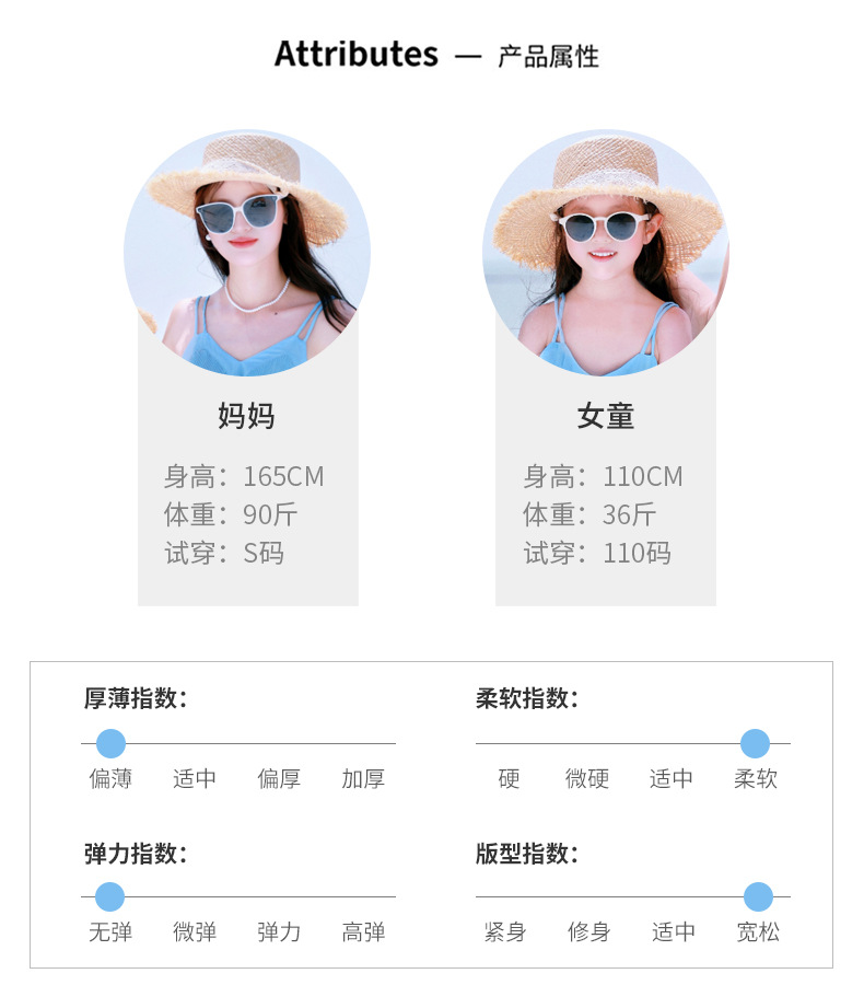 Bestseller 2025 New Summer seaside style Sanya vacation Halter dress for family of three pic 9