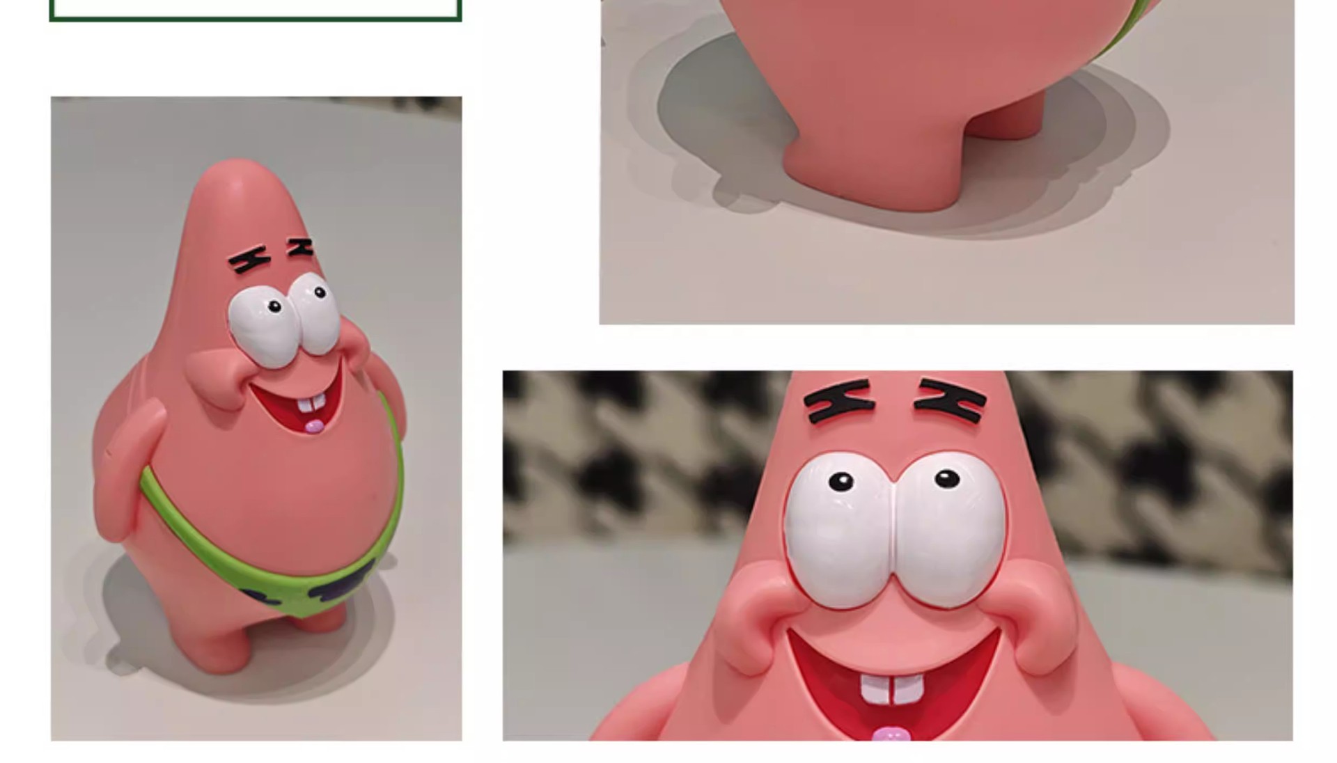 跨境好朋友派大星手办搞笑网红可爱车载生日礼物模型笔筒摆件卡通详情10