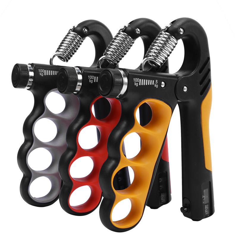 5-60KG计数可调握力器男女练手力腕力手指力器健身器材TPE包胶详情23