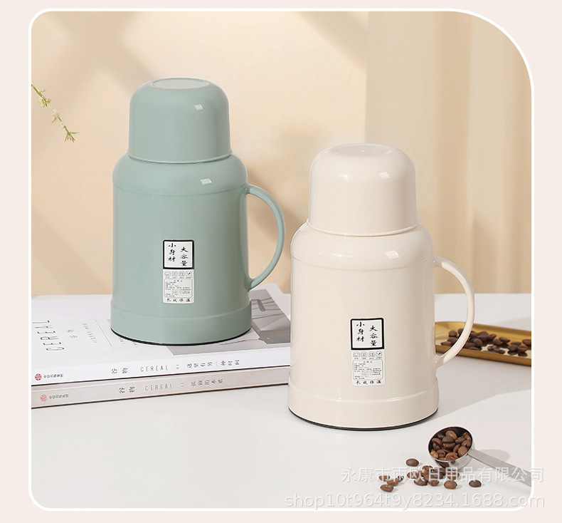 欢喜壶迷你保温壶网红小暖壶热水瓶大容量玻璃内胆印字保温瓶家用详情4