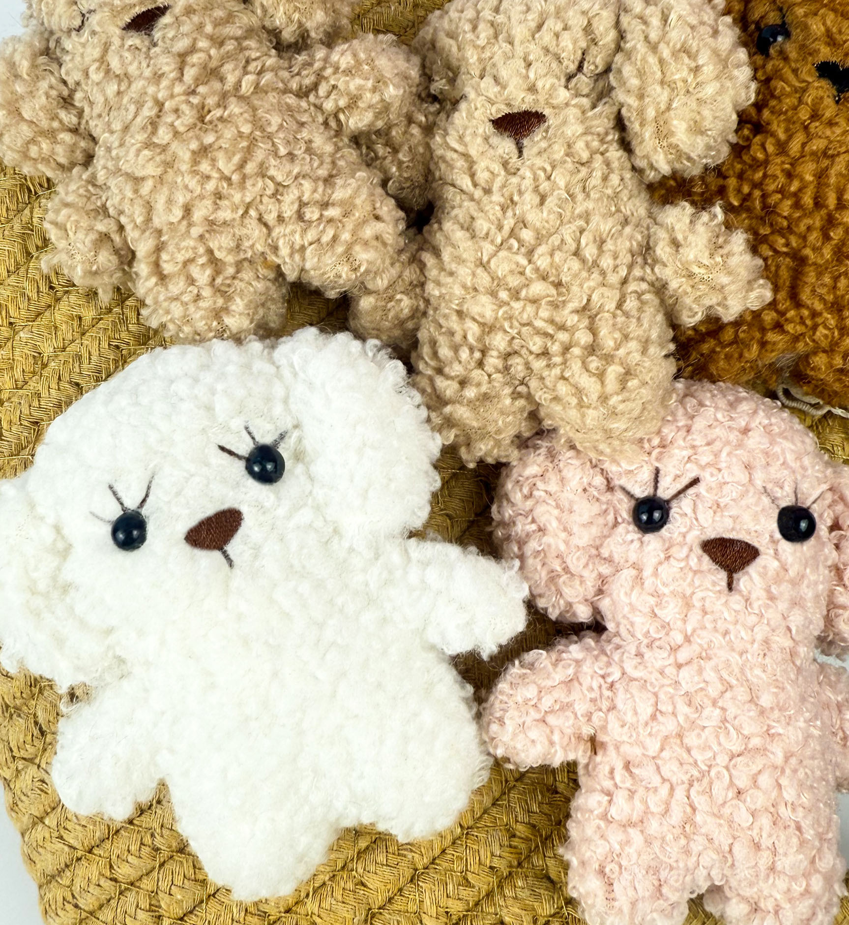 Teddy dog plush pendant, bag decoration, plush in stock, wholesale, doll pendant, diy clothing accessories manufacturer pic 9