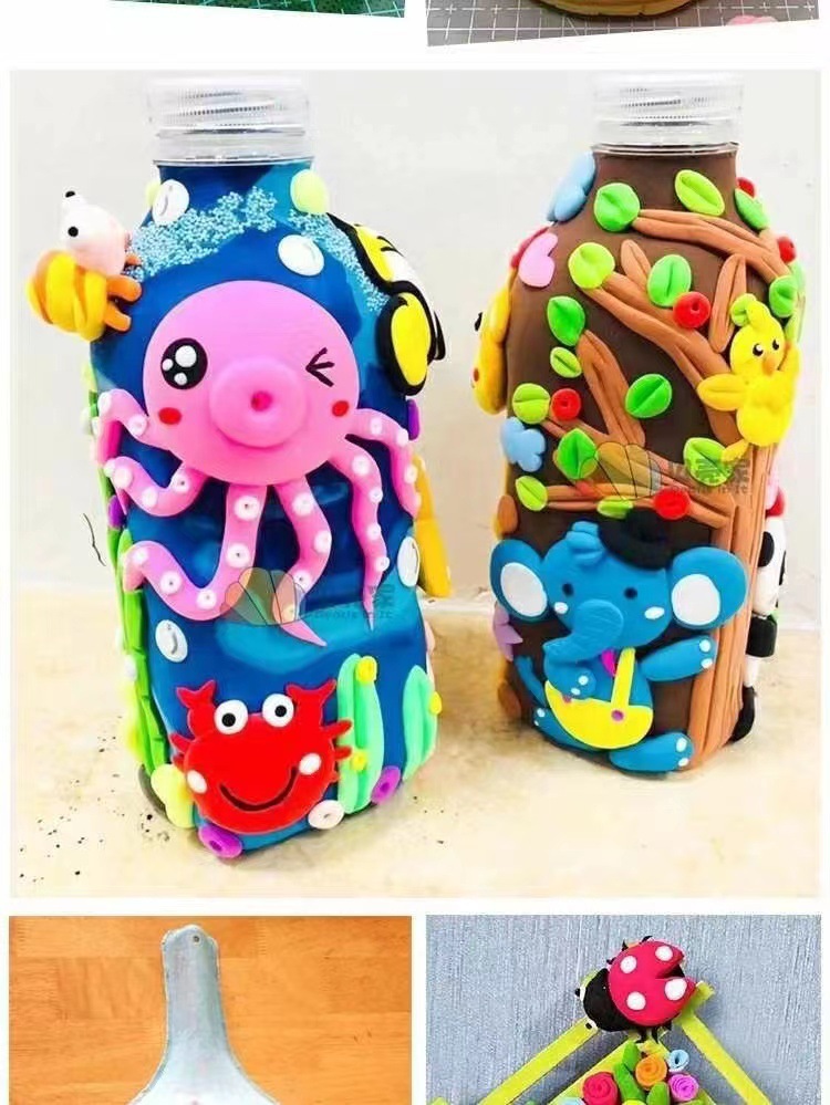 超轻粘土批发12色24色泥套装幼儿园儿童手工太空泥厂家橡皮泥彩泥详情7