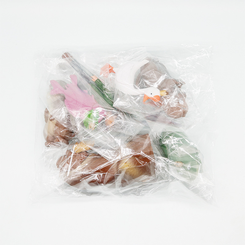 AI toy Crying Horse, anime character animal doll, Horse Year gift box, beaver transformation toy pic 6