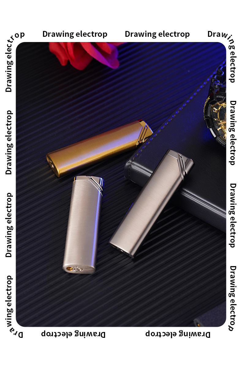 New XF4201 long portable direct-flush inflatable lighter factory direct sales, high-quality windproof lighter wholesale pic 11