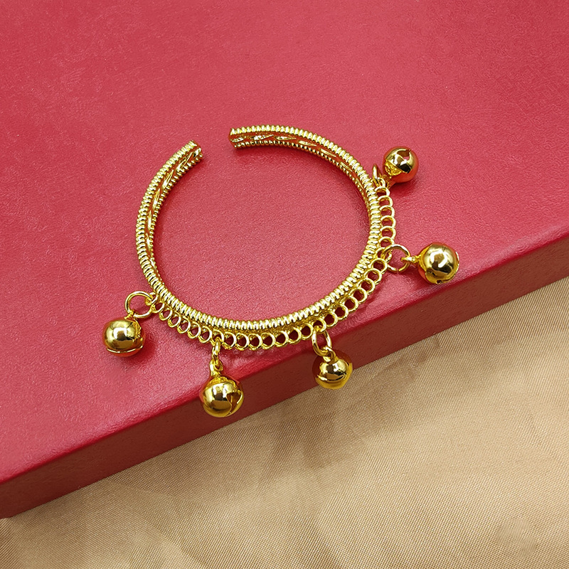 Eight bell bracelets and five bell stage ornaments in the style of Miao silver ethnic style from street stalls at tourist attractions pic 16