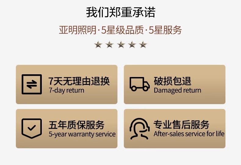 新款亚明LED投光灯铁壳防水室外超亮工地探照灯工厂房车间照明灯详情3