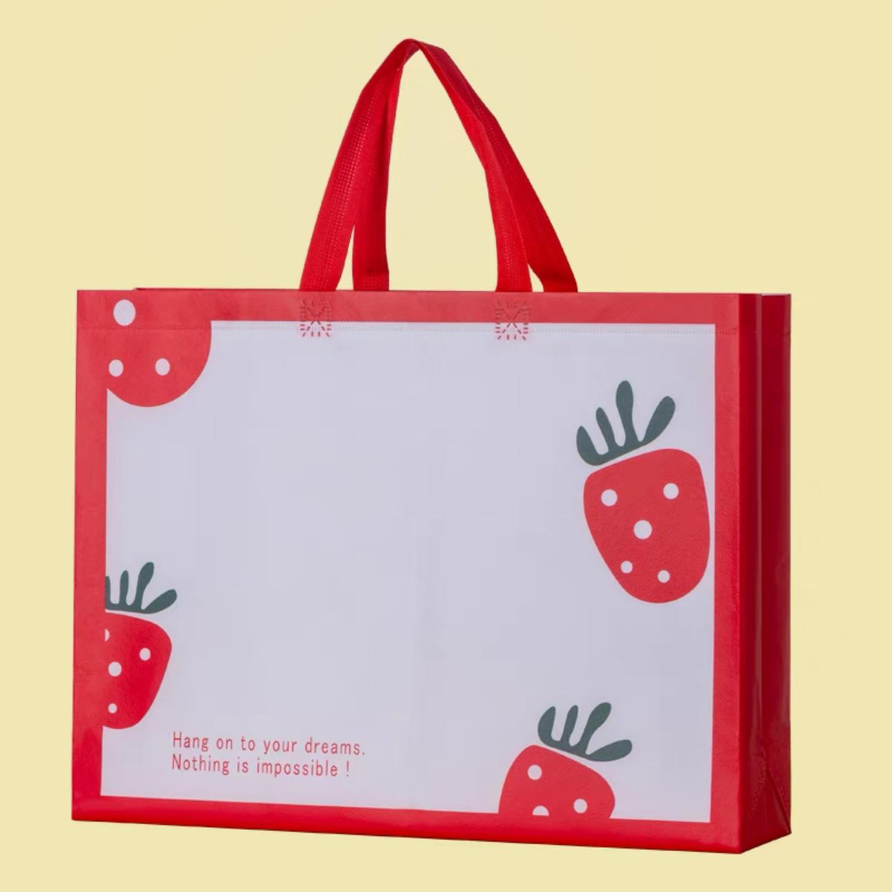 无纺布袋定做覆膜环保袋子服装logo广告礼品购物无纺布手提袋定制详情8