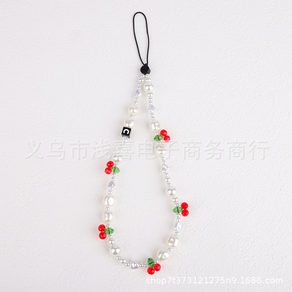 New Christmas bell DIY mobile phone chain pendant, anti-drop phone case accessory, office culture Christmas decoration pic 3