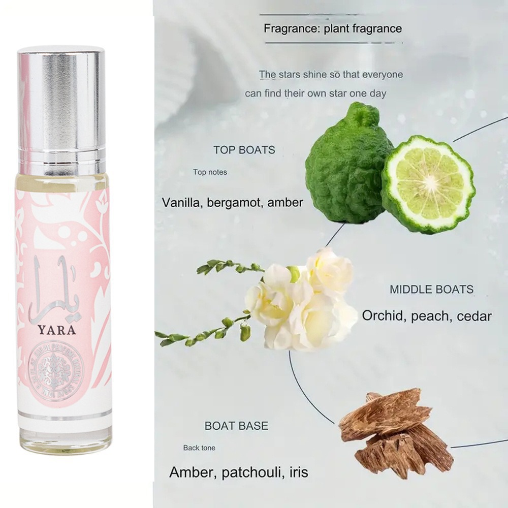 YARA Perfume Bottle and Packaging Box Cross-border Perfume for Men, Middle East Sample Fragrance pic 7