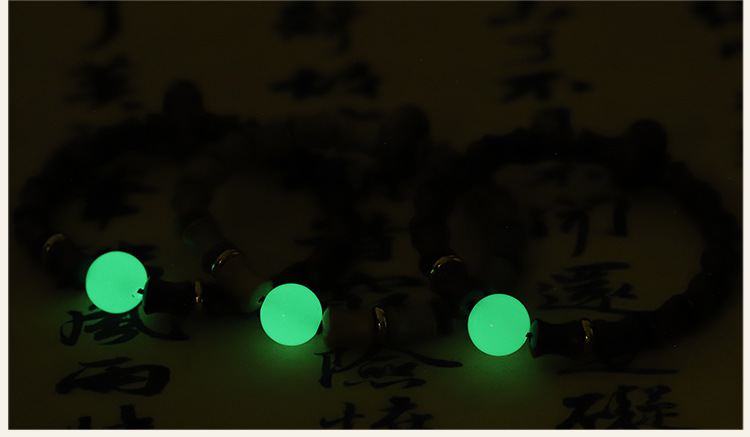 Original green sandalwood bracelet for women, forest style student finger winding soft cultural play Buddhist prayer beads, sandalwood bamboo joint single circle judge bracelet pic 14