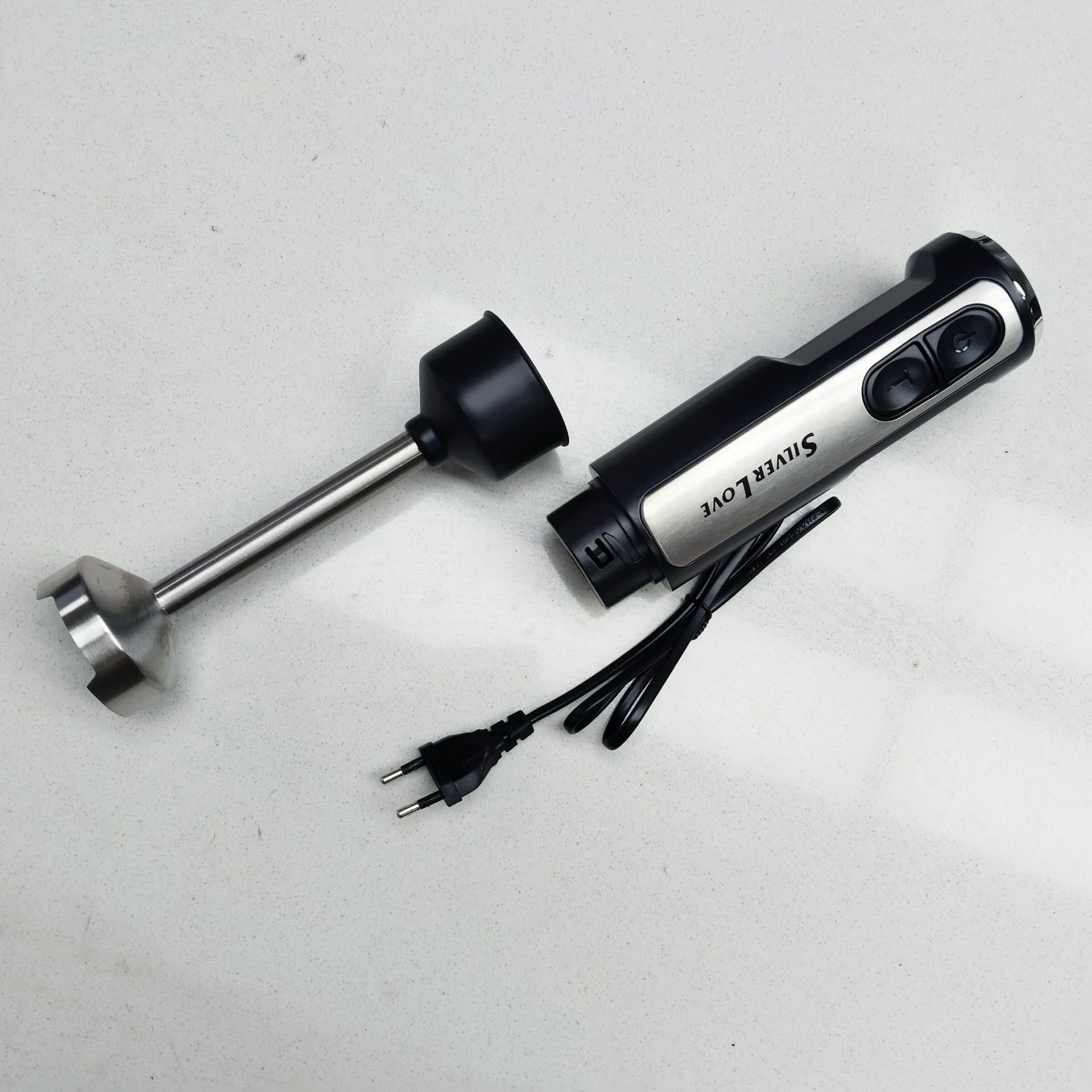 European standard cross-border trade portable household kitchen blender, handheld electric stainless steel cooking stick blender, electric Z209 pic 6