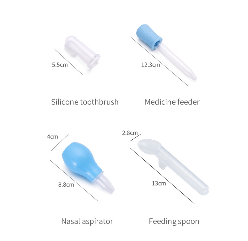 New anti-backflow nasal aspirator and drug feeder set, baby nasal discharge cleaner, nasal drip tube, drug feeder factory wholesale pic 10