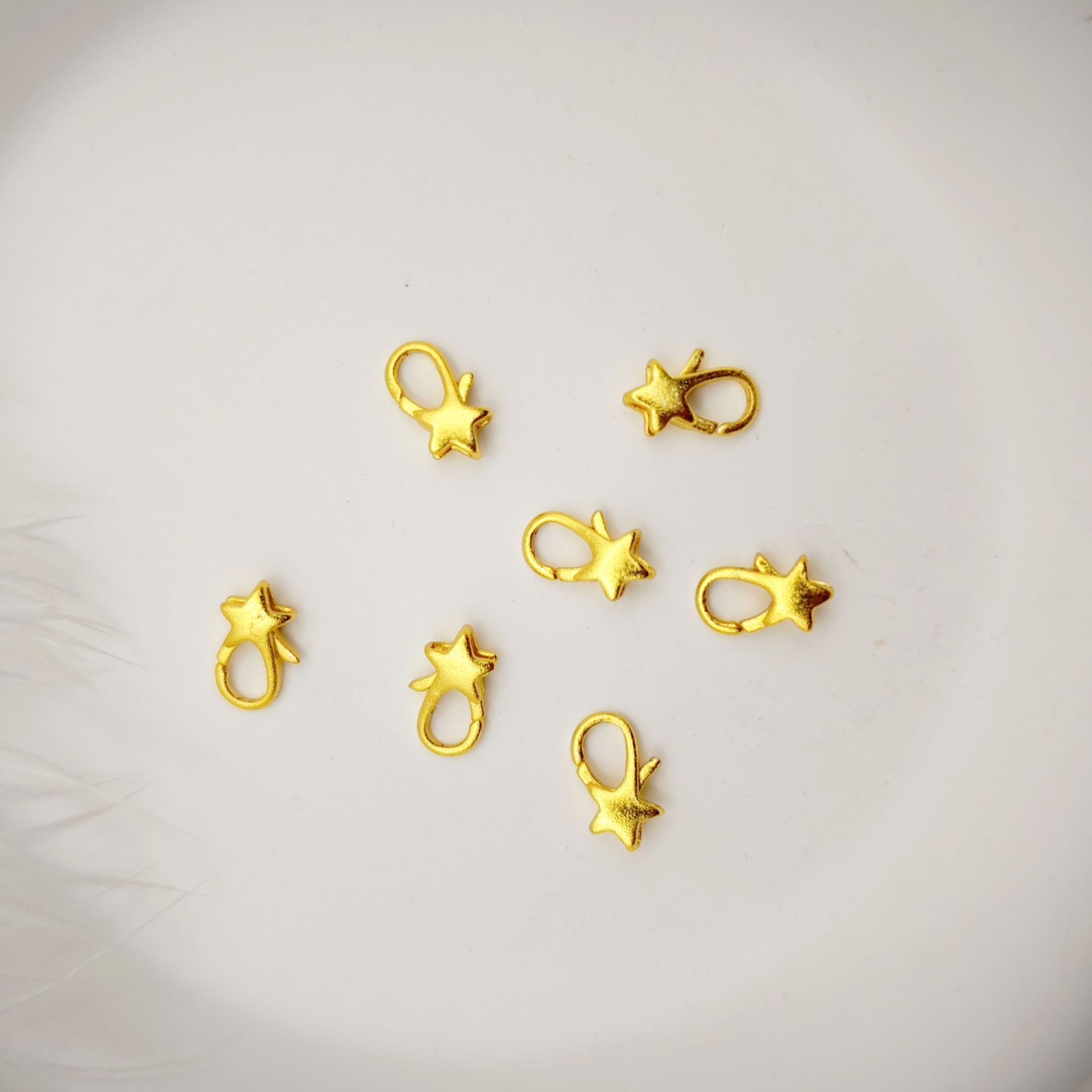 保色古法金饰品扣异型扣diy手链项链扣连接扣详情7