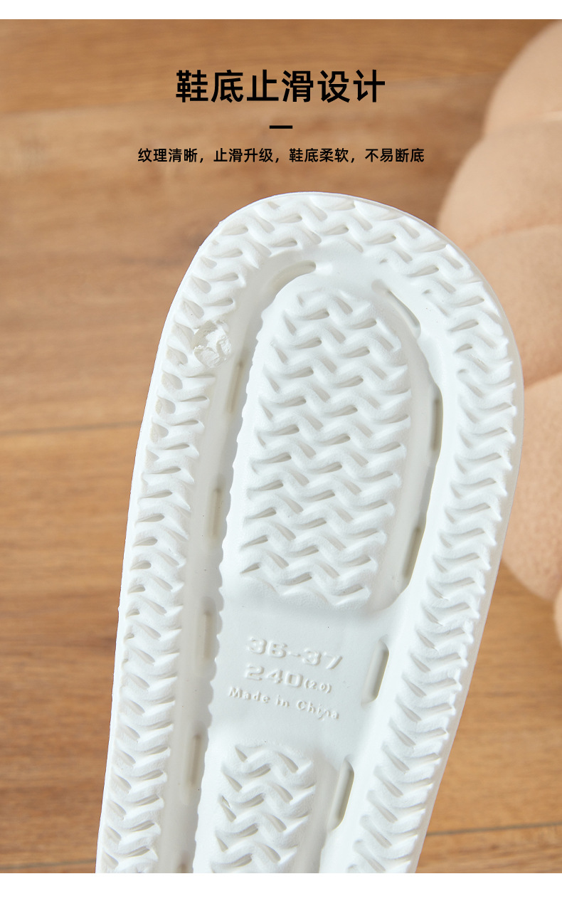 The 2023 new style of indoor home anti-slip and non-smelly sports cool slippers for men to wear outside in summer pic 9