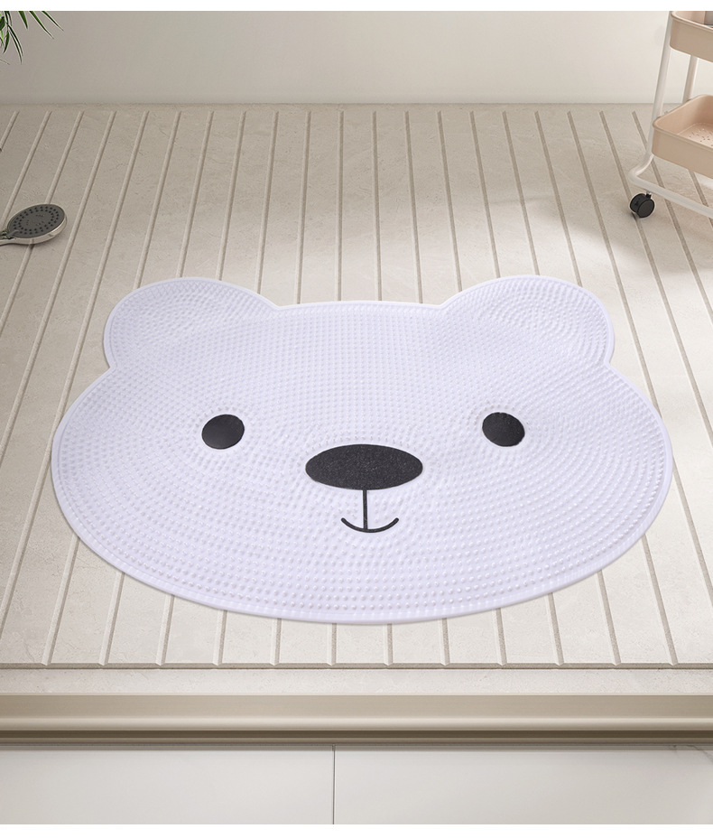 Bathroom anti-slip mat, shower room foot massage and dead skin removal foot mat, household bathroom bath suction cup floor mat, cross-border export, cross-border consignment, Nordic tie-dyed carpet wholesale, plush living room bedroom, popular bedside blanket floor mat pic 17