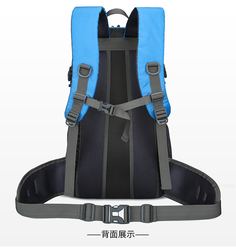 New fashionable outdoor mountaineering large-capacity lightweight hiking fitness travel bag, simple backpack for junior and senior high school students pic 31