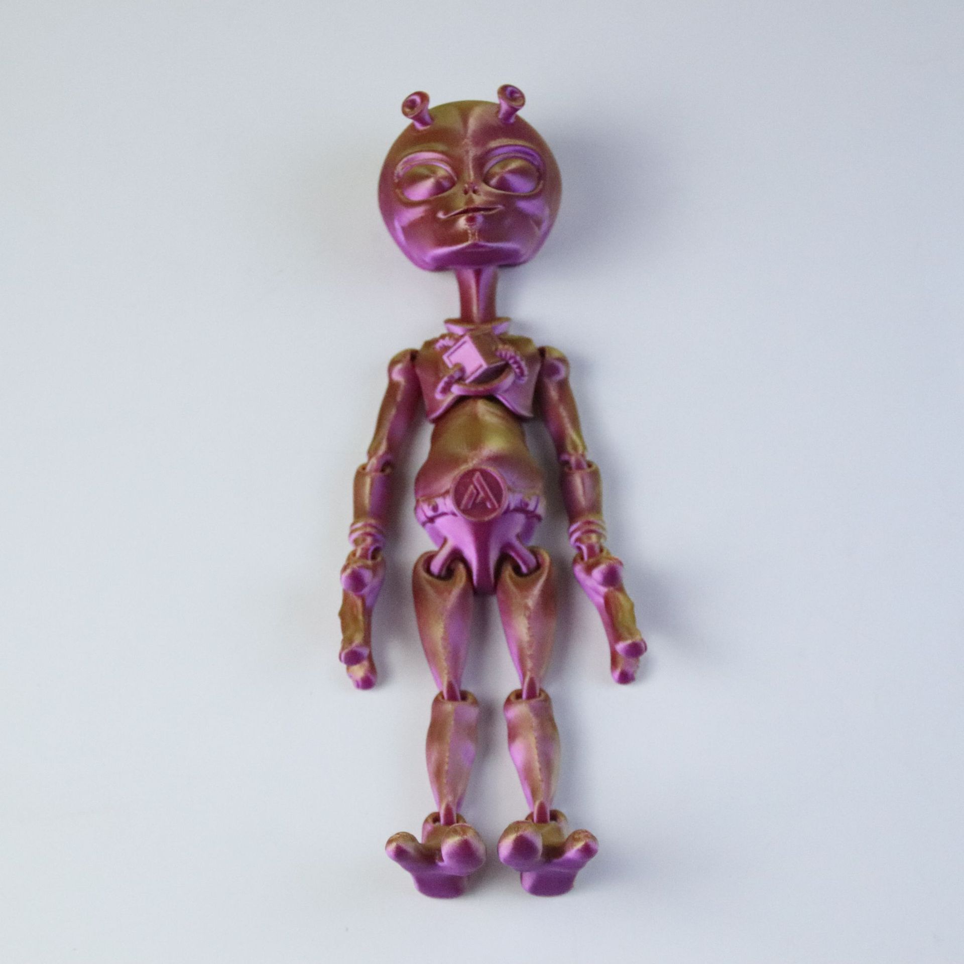 3D printed alien cross-border new alien figurine with movable joints, Halloween creative toy figurine pic 12