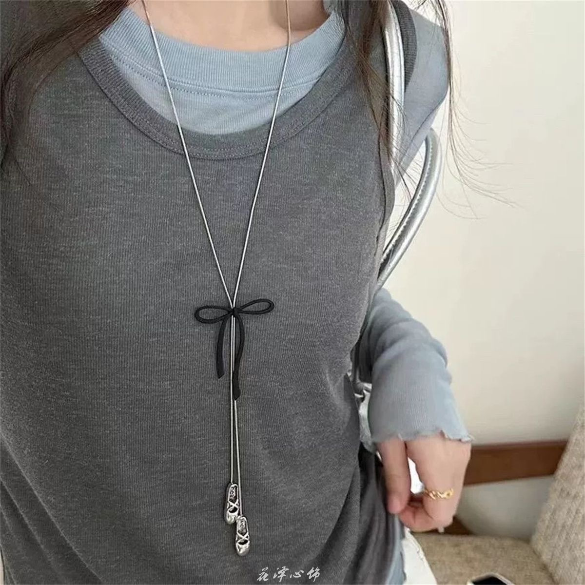 韩版自制!原创韩版ins海洋派大星长款项链小众复古百搭项链颈饰详情9