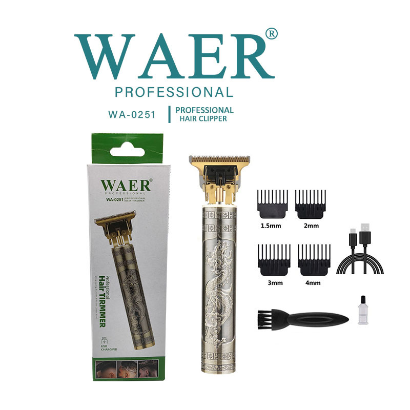 WAER跨境光头神器电推子电动理发器电推剪油头雕刻鬓角理发剪批发详情4