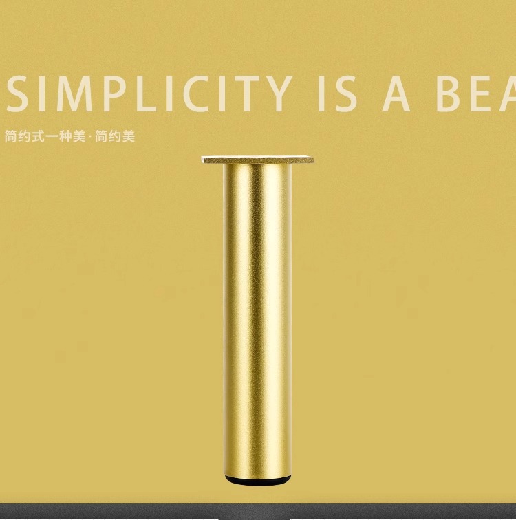 可调节柜脚家具脚垫伸缩防滑桌脚电视沙发床脚增高铝合金支撑柱脚详情15