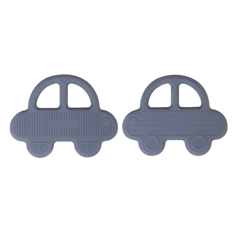 Cross-border silicone teething toys, Bite Bite Joy infant teething stick, baby comfort, anti-sucking, food-grade creative car pic 5