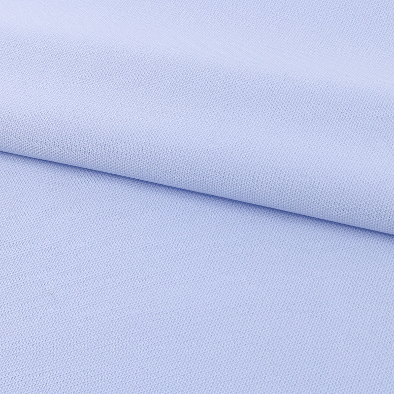 Polyester ammonia air layer fabric, health fabric, moisture-absorbing elastic knitted fabric, sports school uniform fabric in stock pic 8