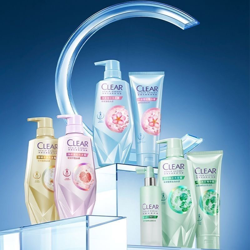 Clear Scalp Revitalizing Amino Acid Niacinamide Purifying and Voluminous Shampoo 480G, specifically designed for oily scalps pic 9