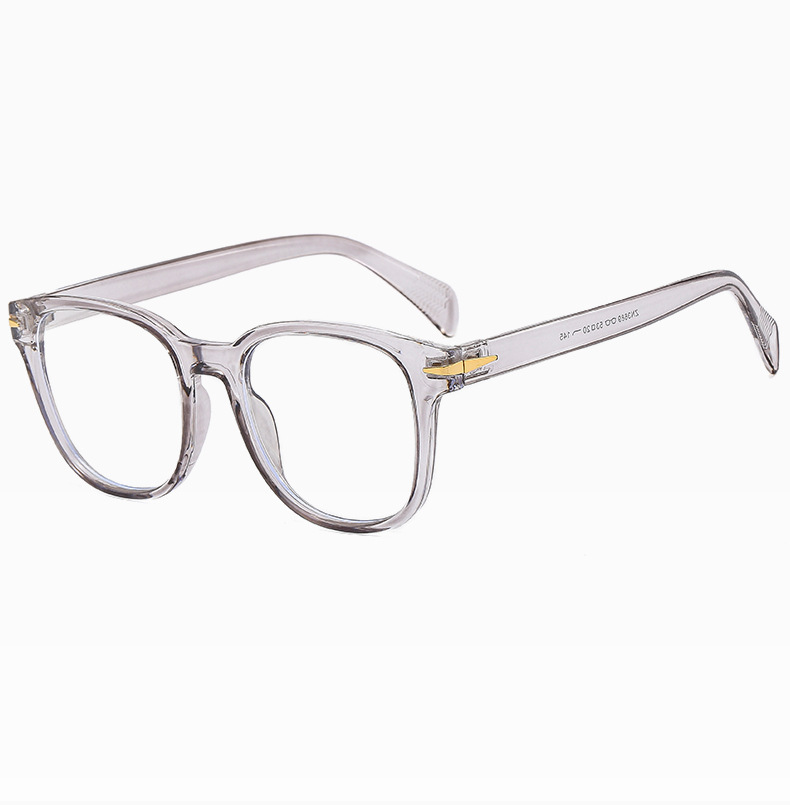 新款韩版太阳镜文艺复古眼镜框黑框近视防蓝光眼镜架椭圆素颜墨镜详情24