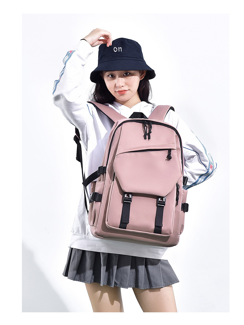 2025爆款双肩包跨境专供潮流背包简约礼品双肩包可印字厂家批发详情18