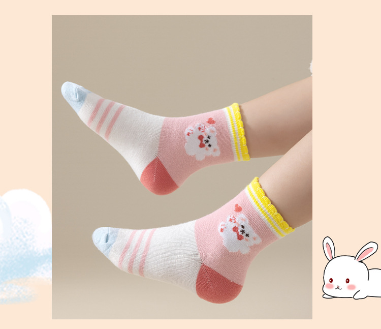 外贸儿童袜子秋冬季女孩宝宝袜男童中筒袜女童小孩袜诸暨童袜批发详情7