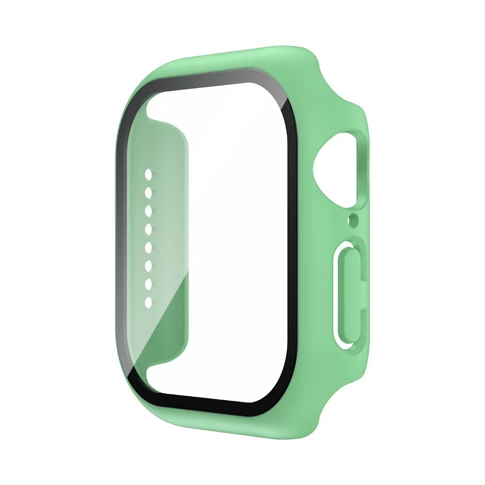 苹果手表保护壳适用iwatch s10手表壳防摔PC喷油钢化膜s9壳膜一体详情21