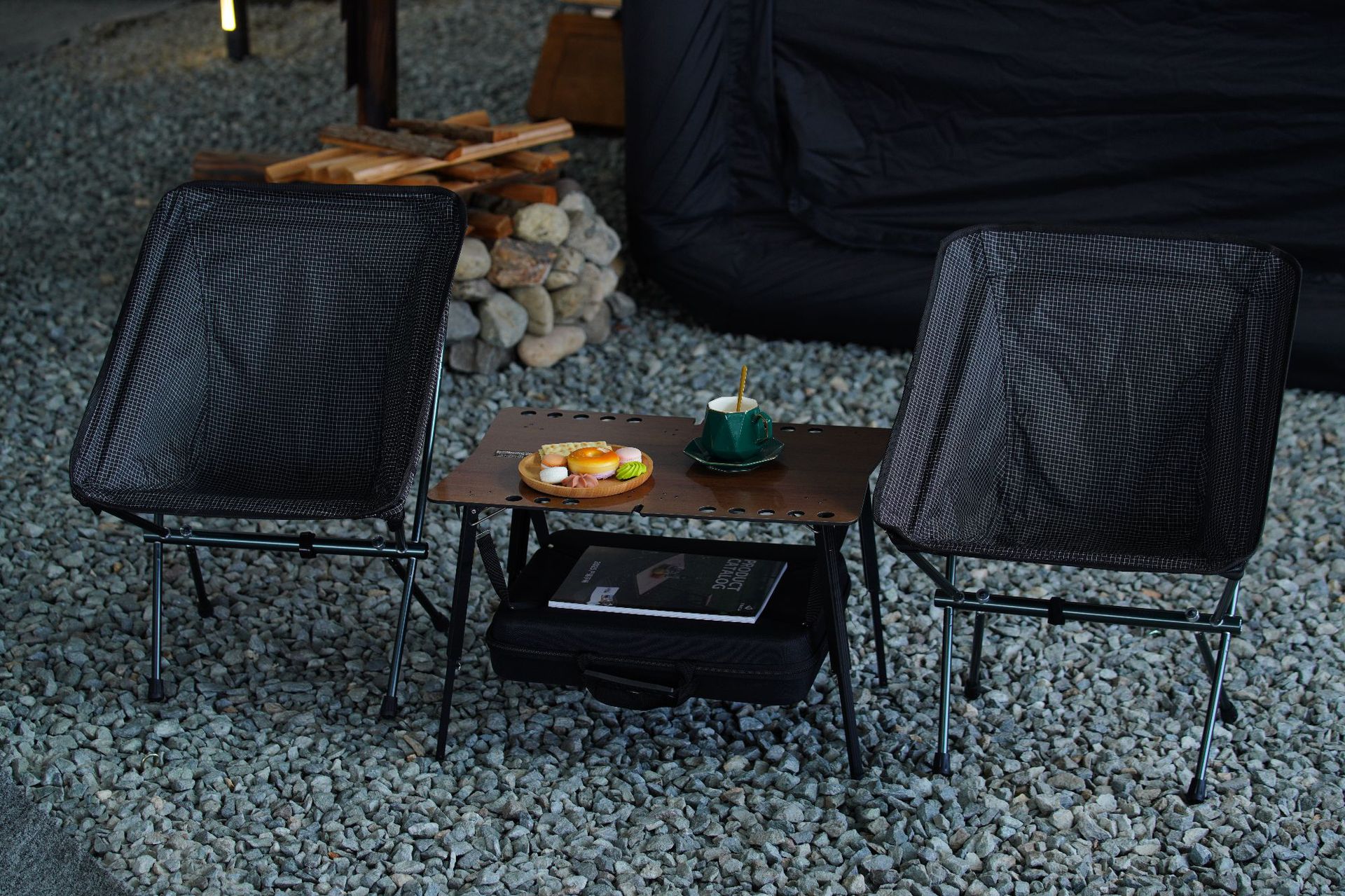 YEZHULIN露营桌椅套装户外休闲桌椅野营折叠桌椅套装休闲桌椅详情5